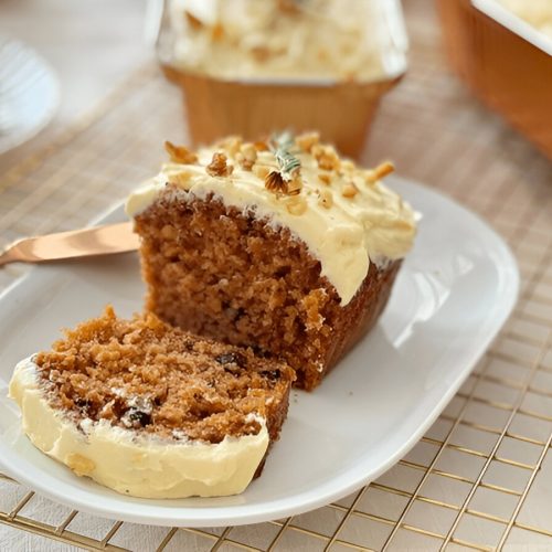 Ginger & Cinnamon Carrot cake