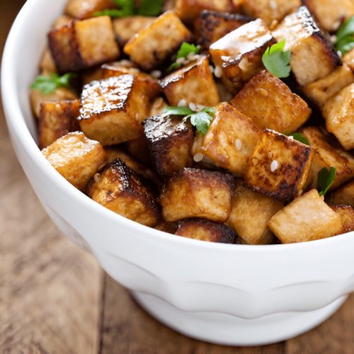 Marinated tofu
