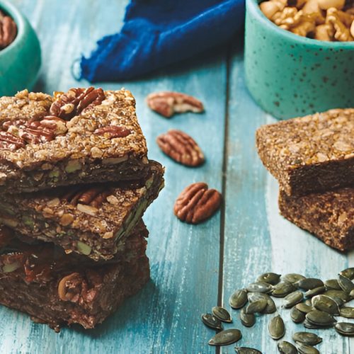 Oat squares with pistachio – NoRegrets.gr
